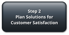 Step 2 Plan Solutions for Customer Satisfaction